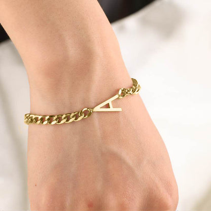 Le bracelet initial fin