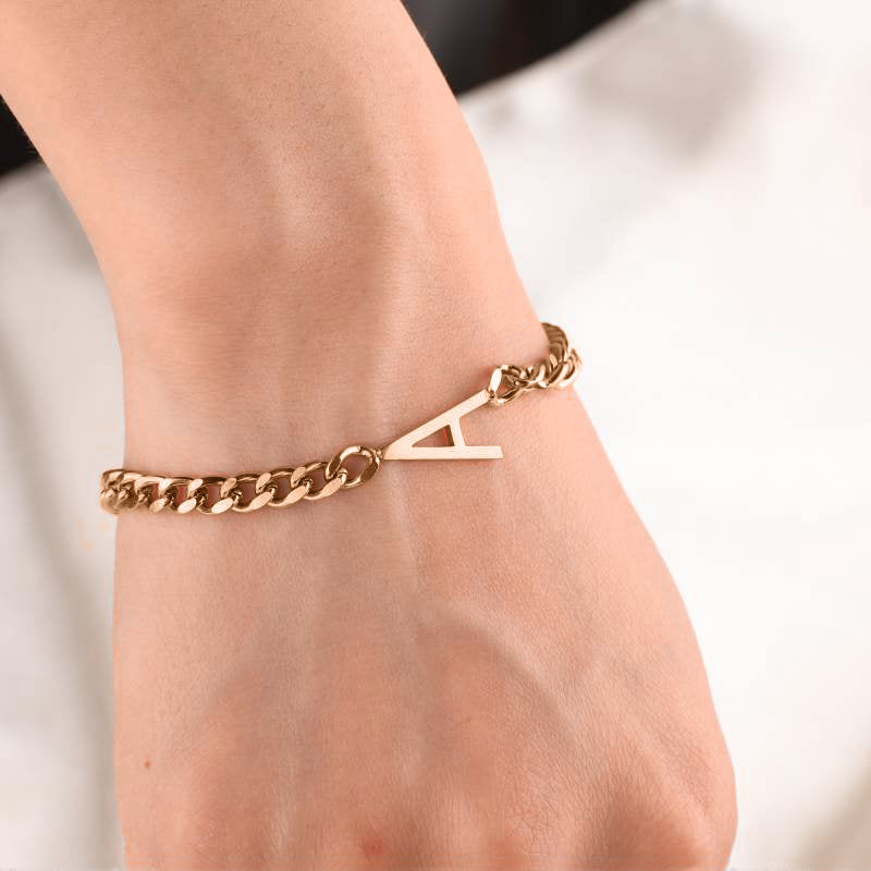 Le bracelet initial fin