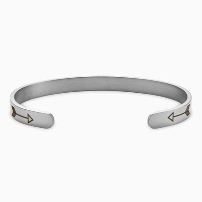 Mama Bear & Her Baby Bears Engraved Cuff Bracelet