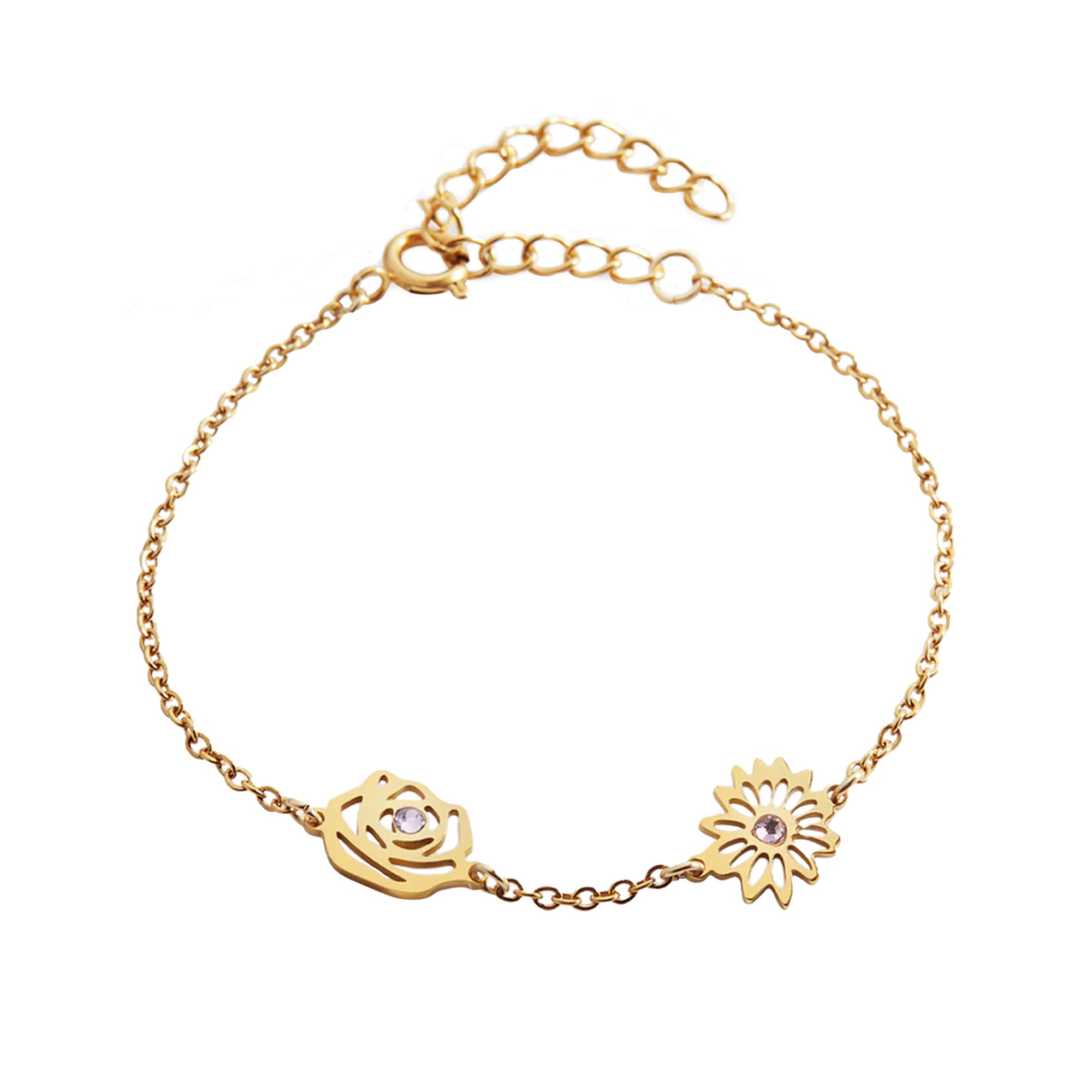 1-8 Geburtsblumen-Armband für Mama/Nana