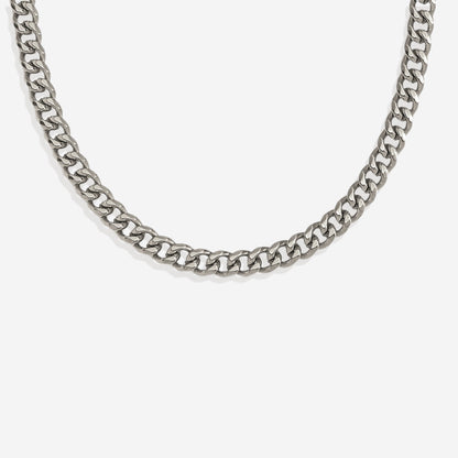 Collier chaîne cubaine de 8 mm