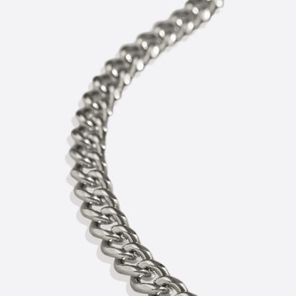 Bracelet à maillons cubains de 8 mm