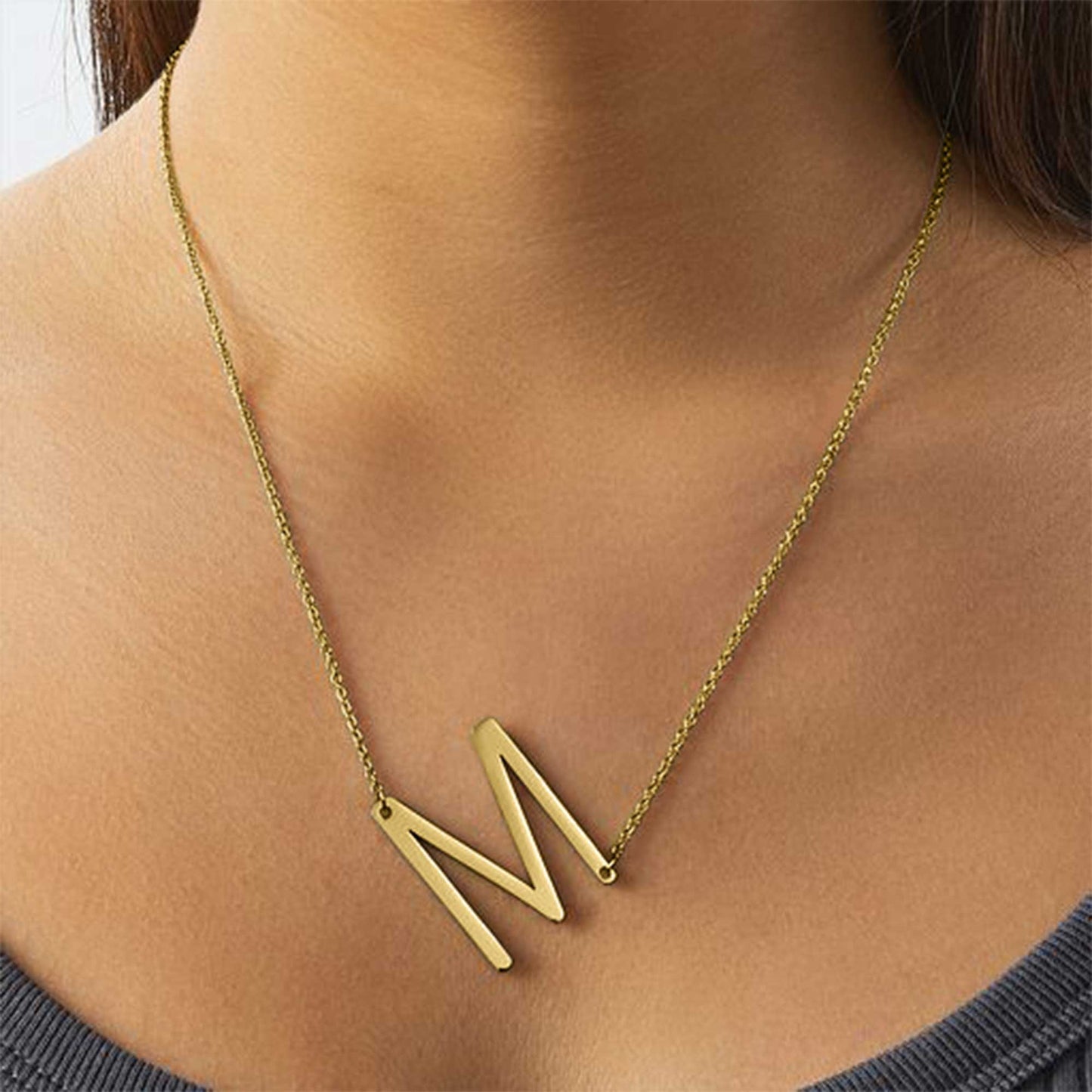 Statement Initial Necklace
