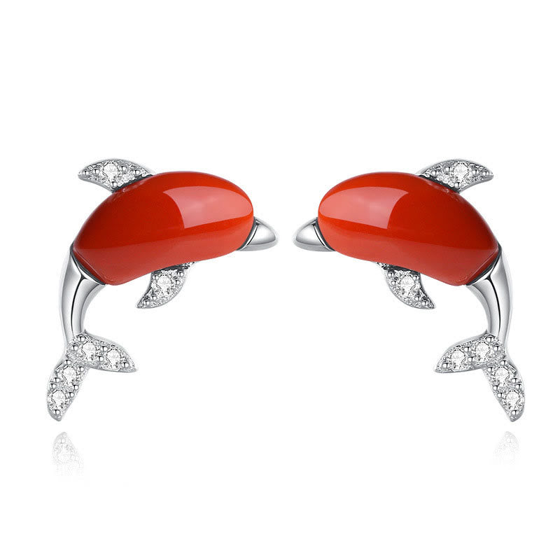 Ensemble collier, bague et boucles d'oreilles porte-bonheur en argent sterling 925 avec pendentif et bague en jade Hetian rouge et agate 