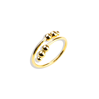 Bague Fidget réglable en perles