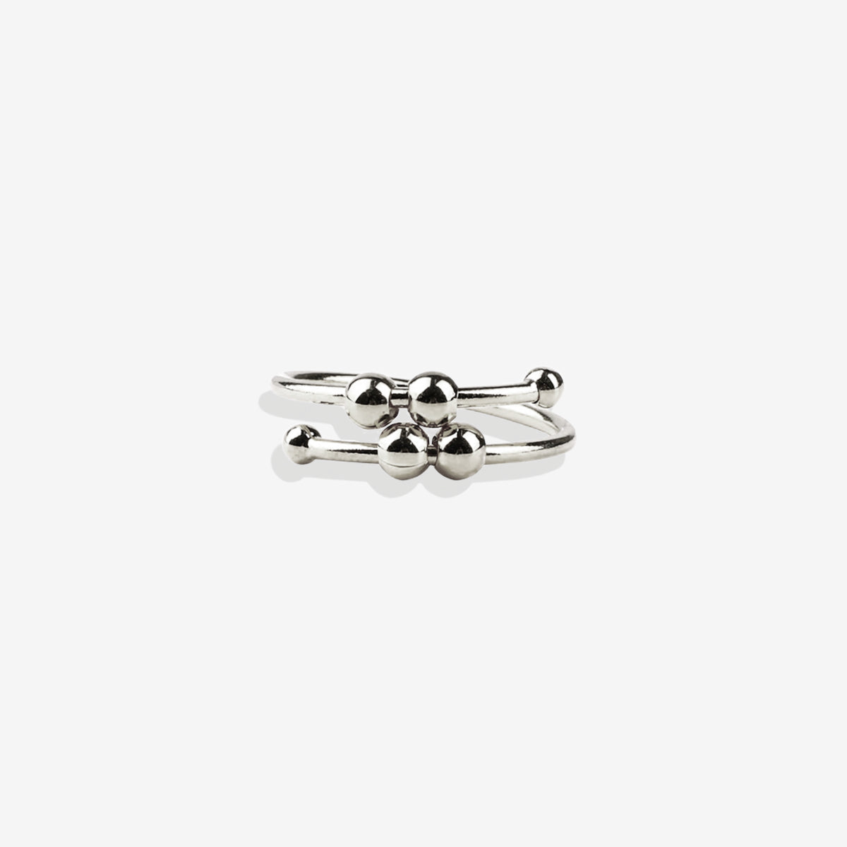 Bague Fidget réglable en perles