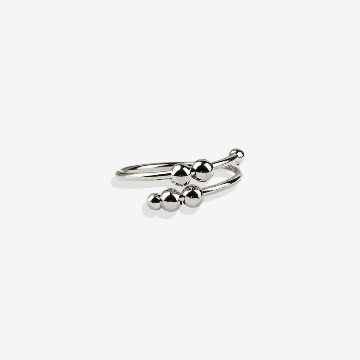 Bague Fidget réglable en perles