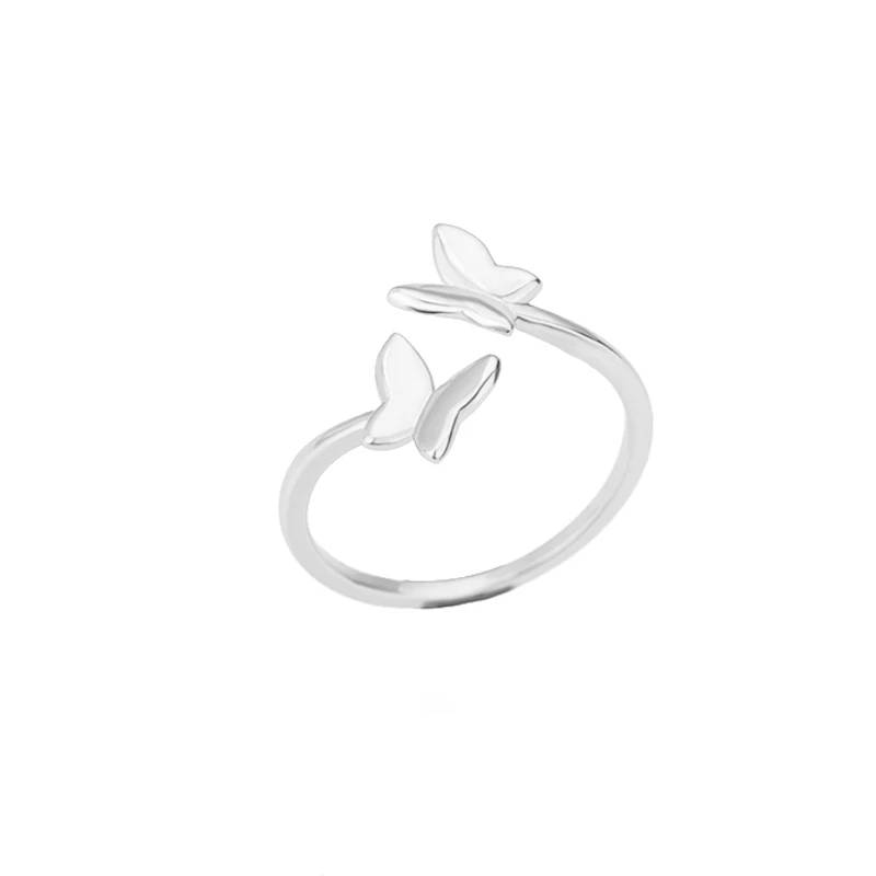 Bague papillon réglable