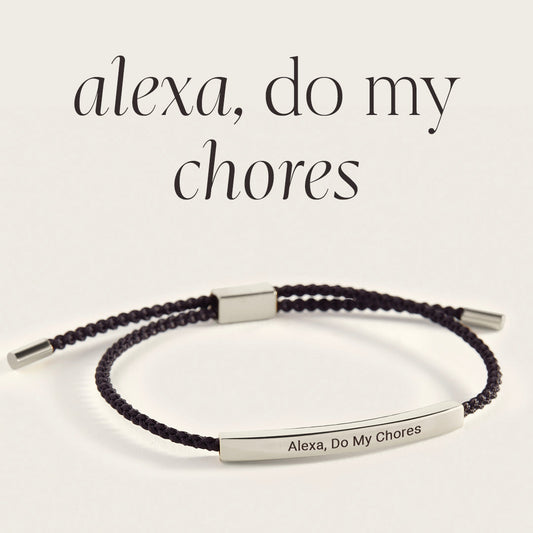 Alexa, fais mes corvées, bracelet d'inspiration