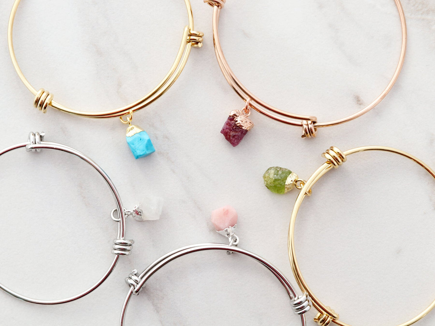 Single Gemstone Bracelet