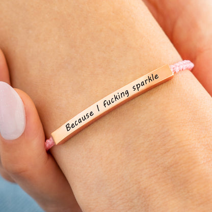 Parce que IF♥cking Bracelet Sparkle Inspire
