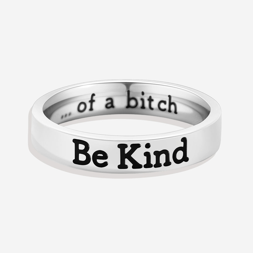 Bague Mantra Soyez gentil