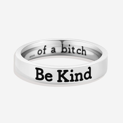 Bague Mantra Soyez gentil