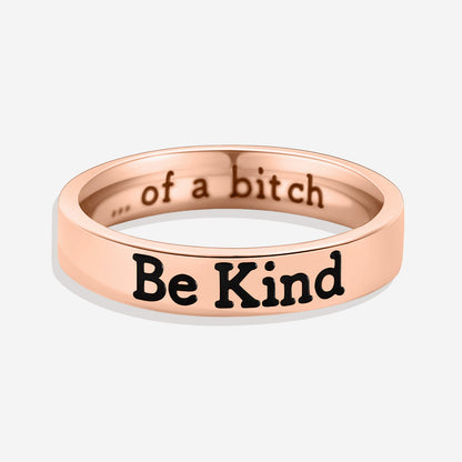 Bague Mantra Soyez gentil