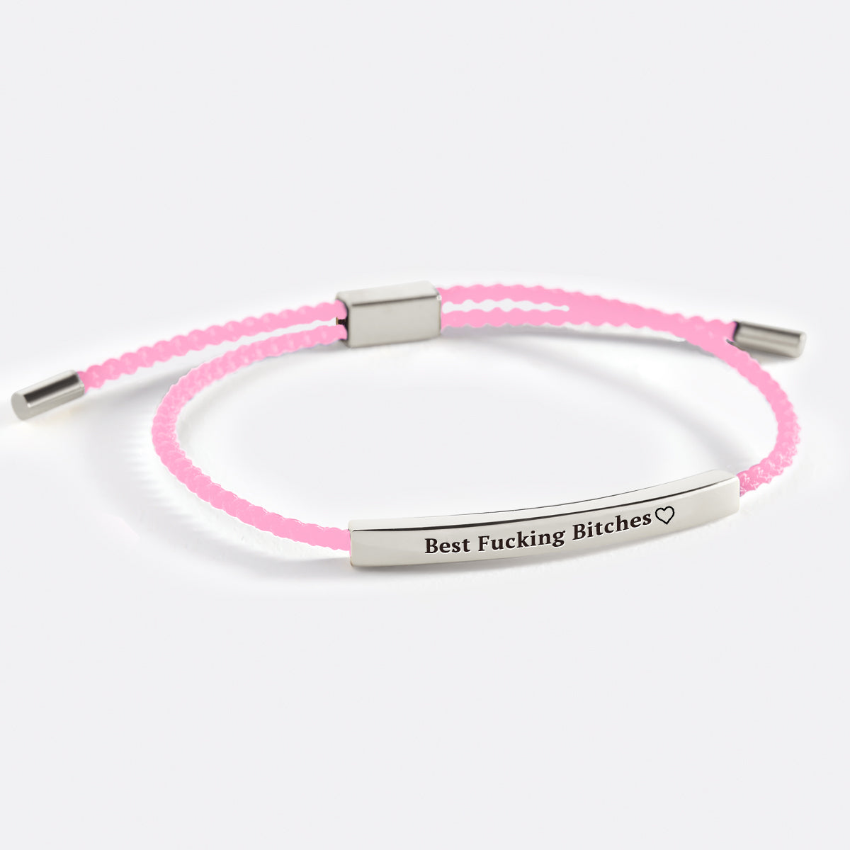 Bracelet d'inspiration « Best Fucking Bitches »