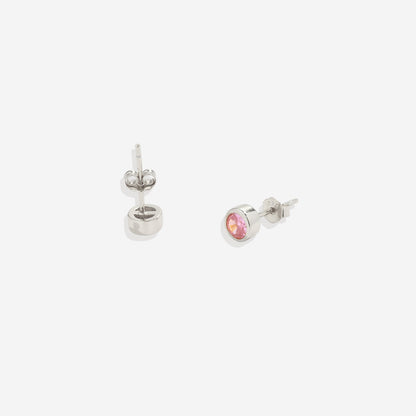 Clous d'oreilles avec pierre de naissance