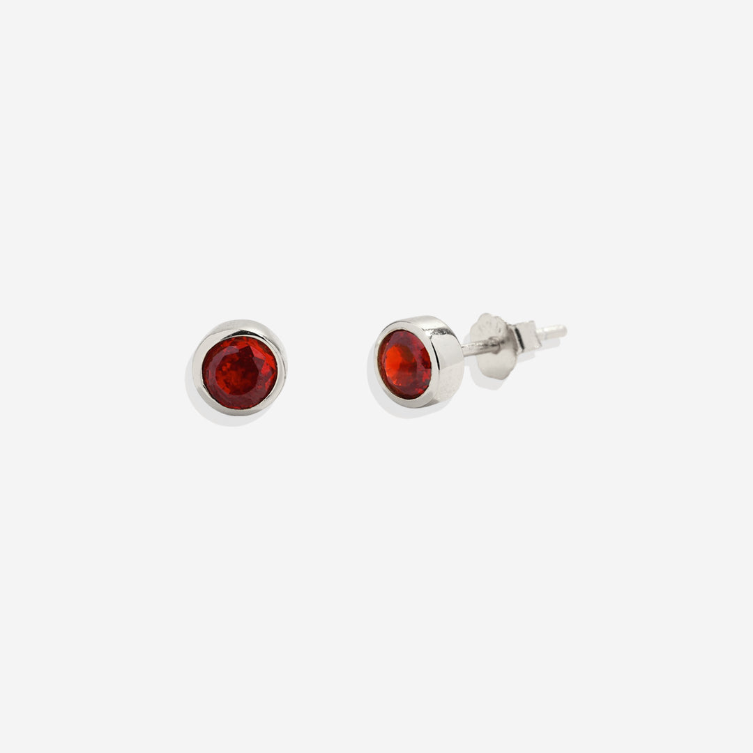 Clous d'oreilles avec pierre de naissance