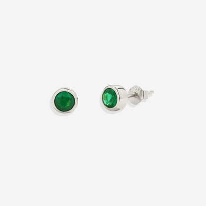 Clous d'oreilles avec pierre de naissance