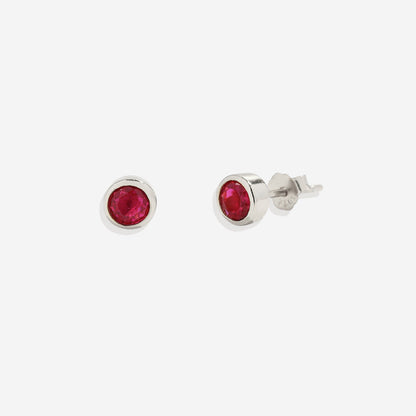 Clous d'oreilles avec pierre de naissance