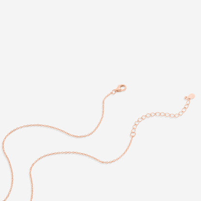 Collier barre avec pierre de naissance