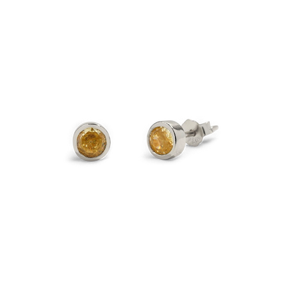 Clous d'oreilles avec pierre de naissance