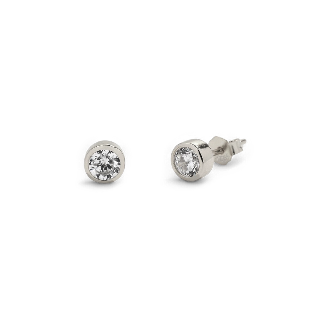 Clous d'oreilles avec pierre de naissance