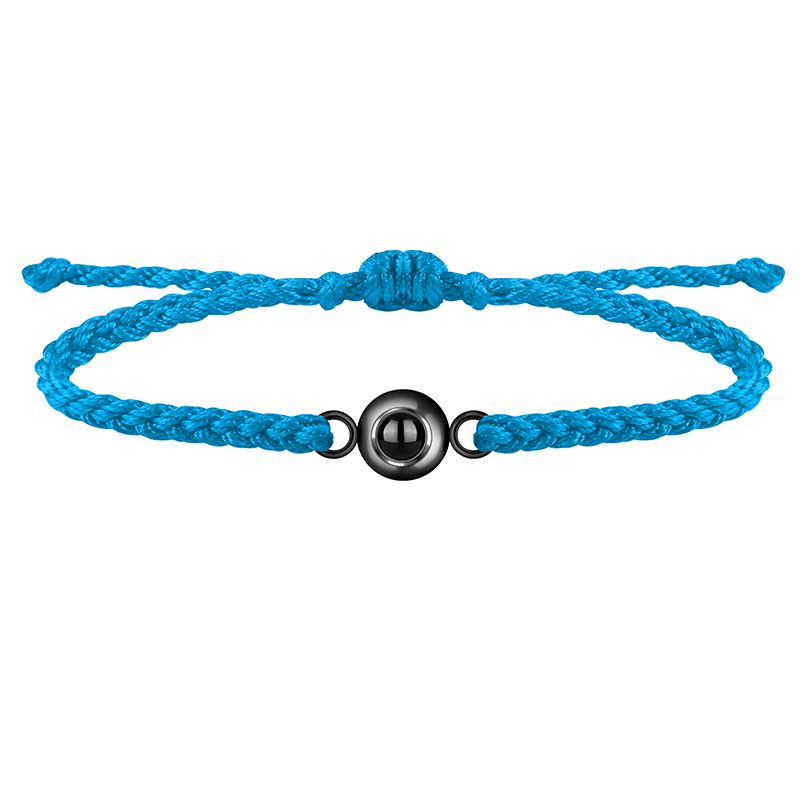 Personalisiertes kreisförmiges Fotoarmband