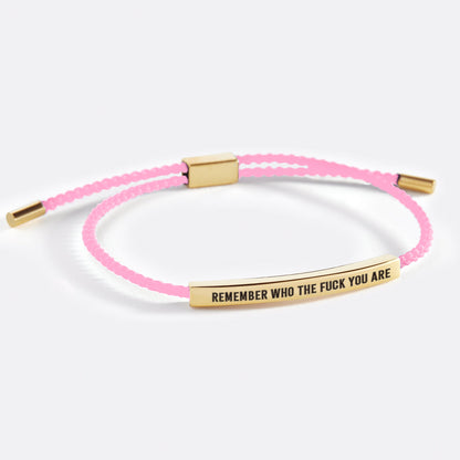 Bracelet audacieux « Souviens-toi de qui tu es »