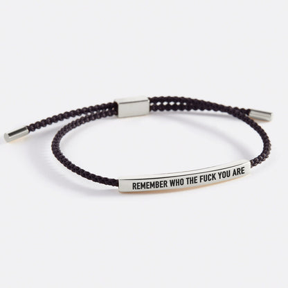 Bracelet audacieux « Souviens-toi de qui tu es »