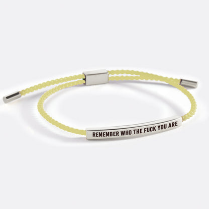 Bracelet audacieux « Souviens-toi de qui tu es »