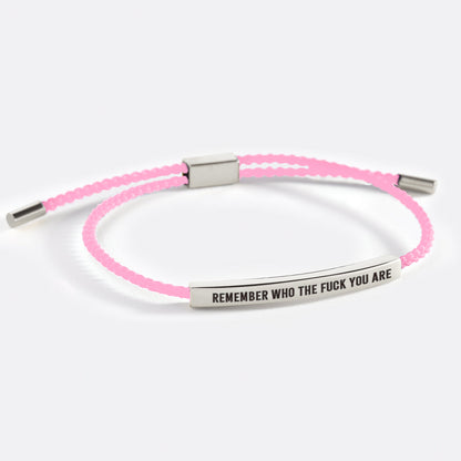 Bracelet audacieux « Souviens-toi de qui tu es »