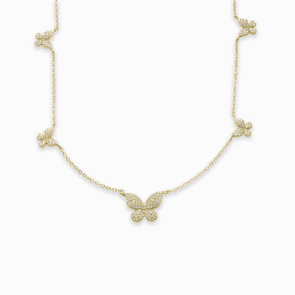 Collier Cinq Papillons