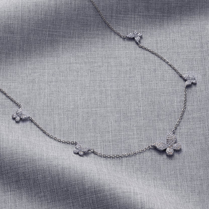 Collier Cinq Papillons