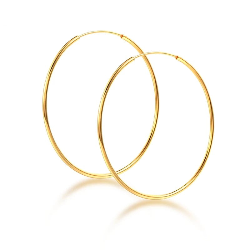 Endless Hoop Earrings