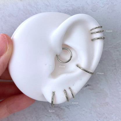 Créoles classiques pour cartilage | 16 g
