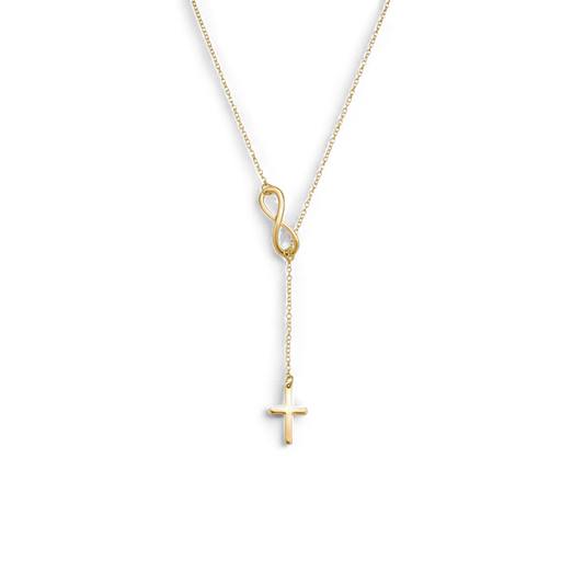 Collier Croix et Infini