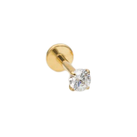 Crystal Sleeper Earrings | 18g