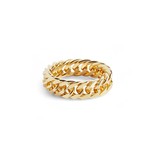 Bague gourmette