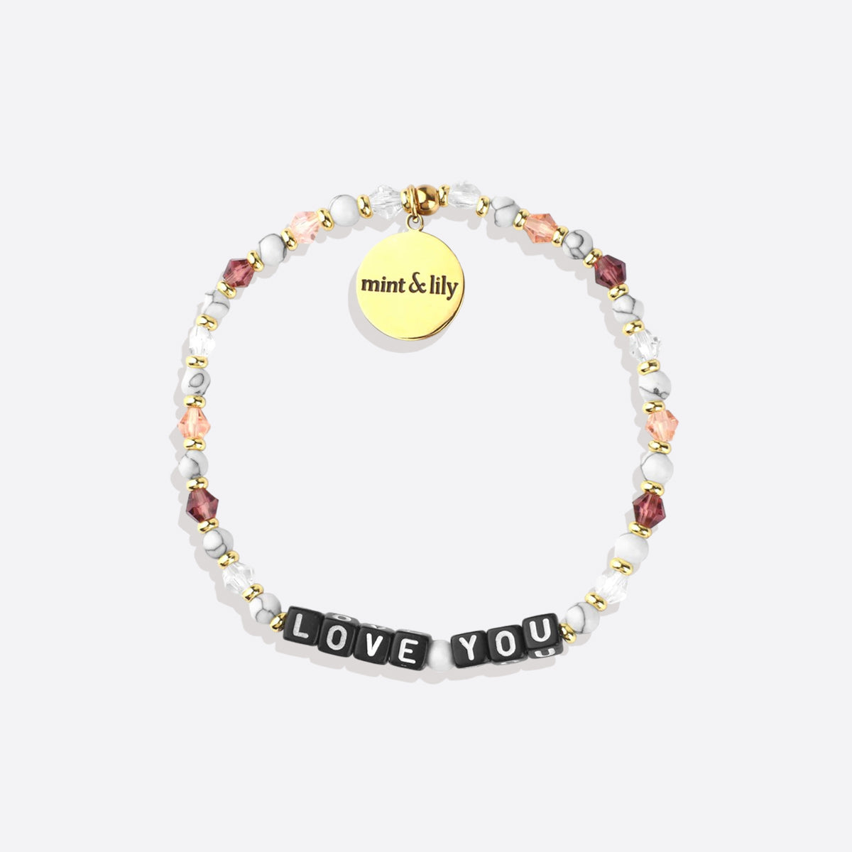 Bracelet d'amitié personnalisé en perles d'améthyste