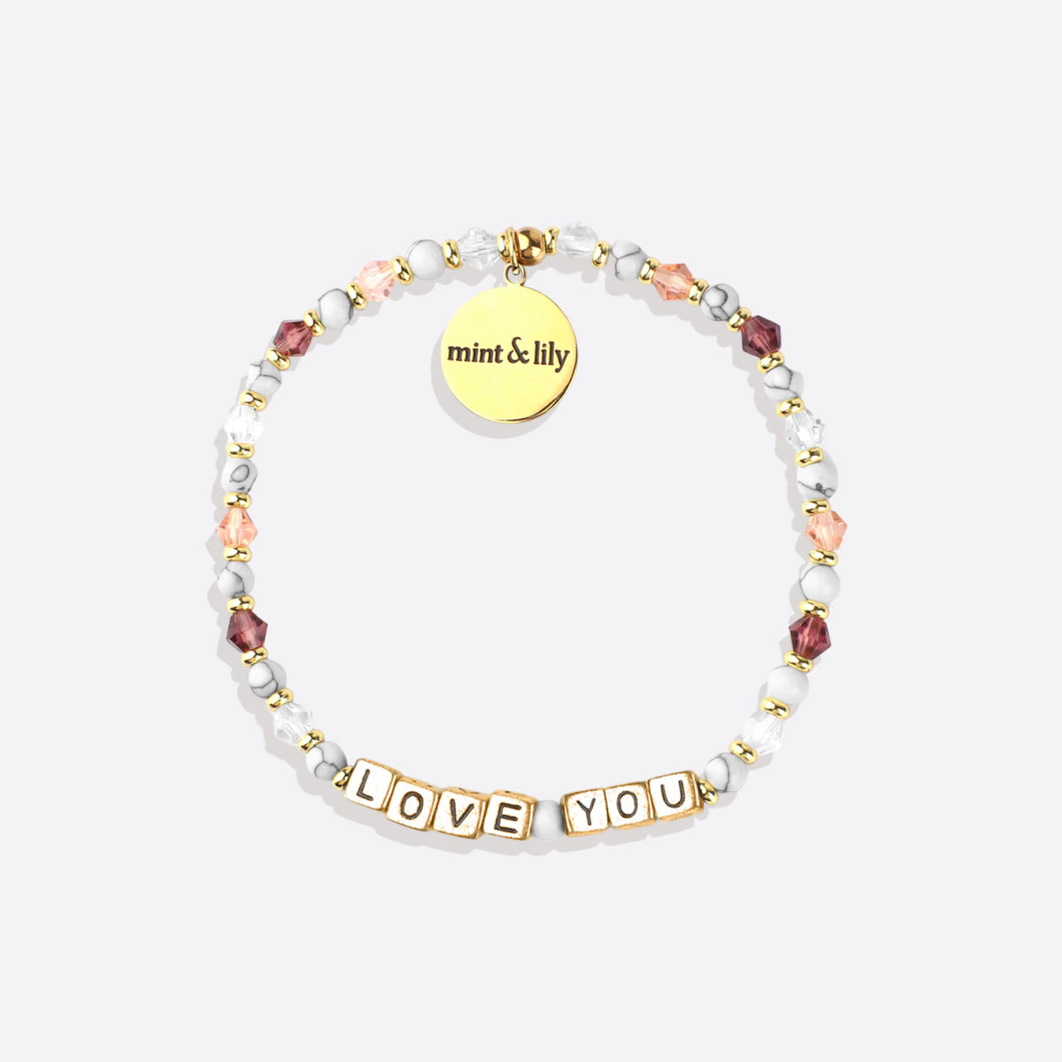 Bracelet d'amitié personnalisé en perles d'améthyste