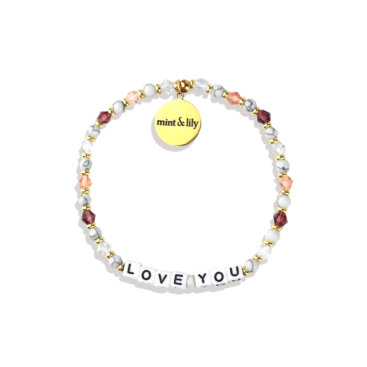 Bracelet d'amitié personnalisé en perles d'améthyste