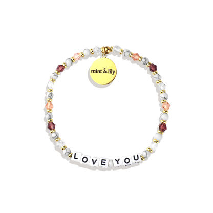 Bracelet d'amitié personnalisé en perles d'améthyste