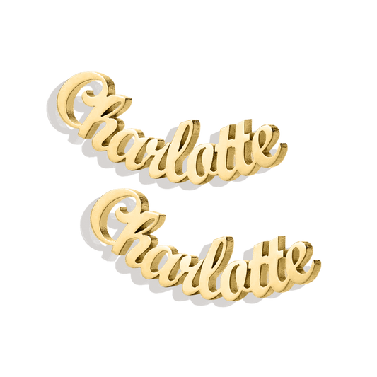 Custom Name Earrings