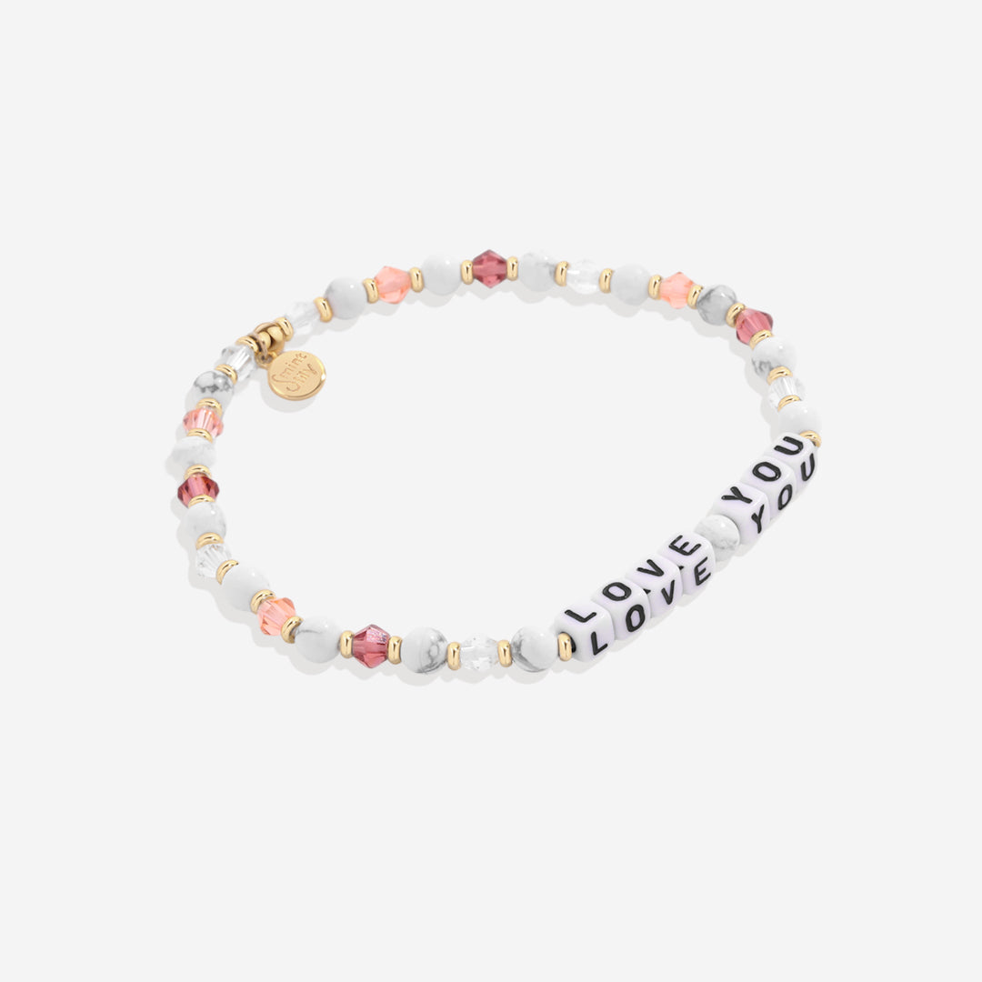 Bracelet d'amitié personnalisé en perles d'améthyste