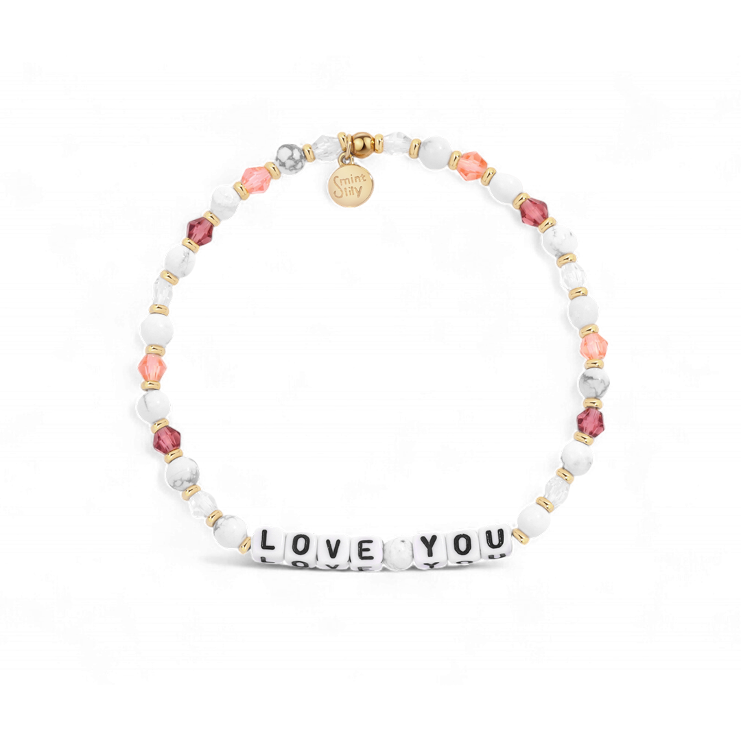 Bracelet d'amitié personnalisé en perles d'améthyste