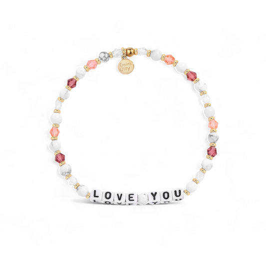 Bracelet d'amitié personnalisé en perles d'améthyste