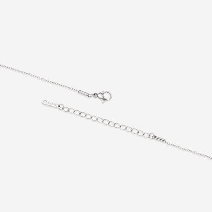Bracelet de cheville délicat en chaîne torsadée