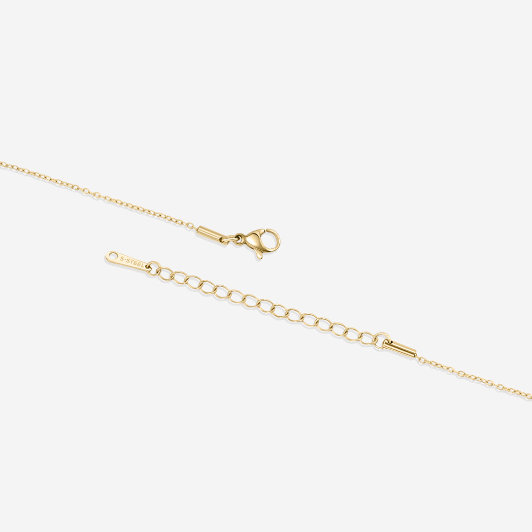 Bracelet de cheville délicat en chaîne torsadée