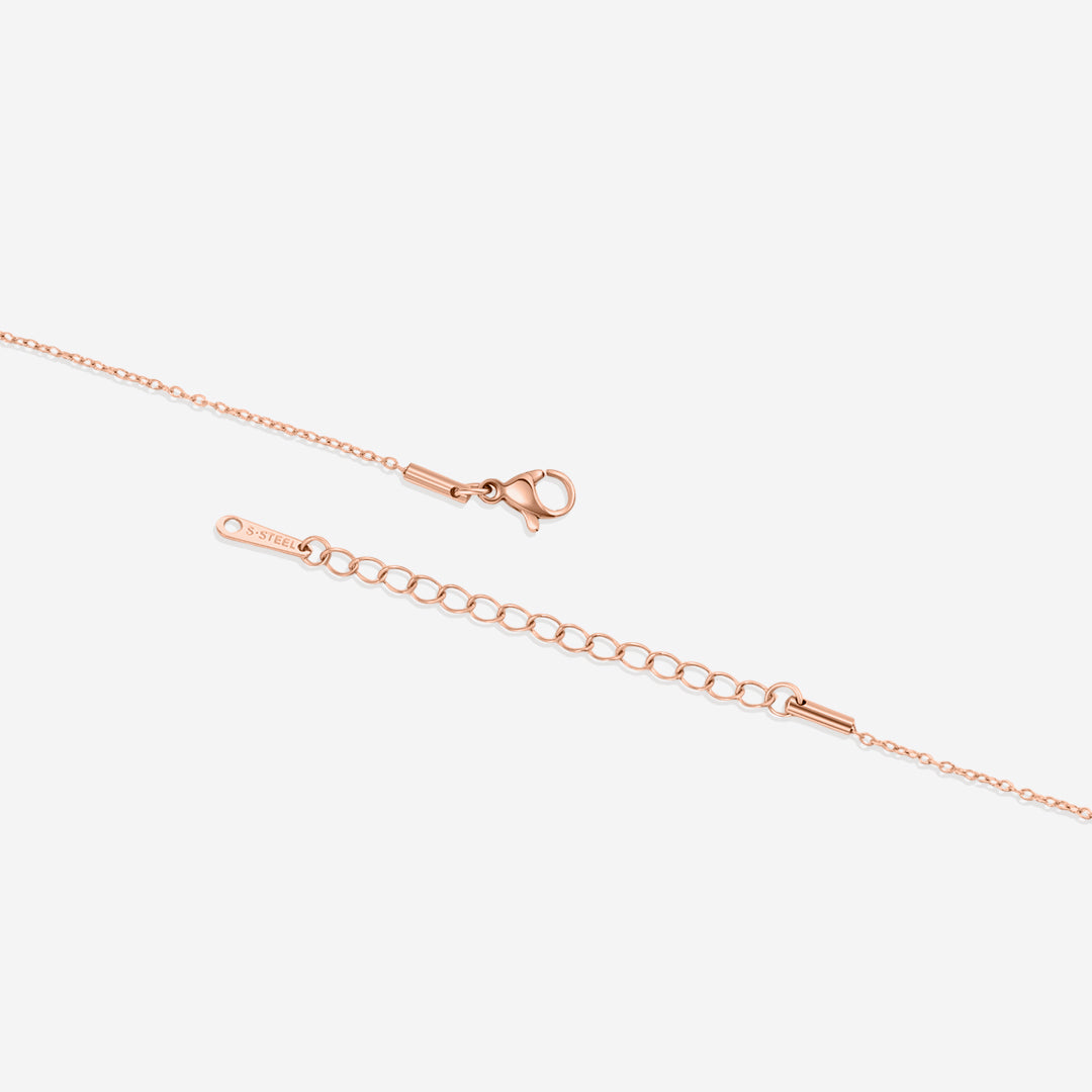 Bracelet de cheville délicat en chaîne torsadée