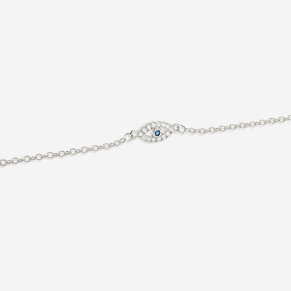 Zierliches Armband mit Bösem Blick-Anhänger